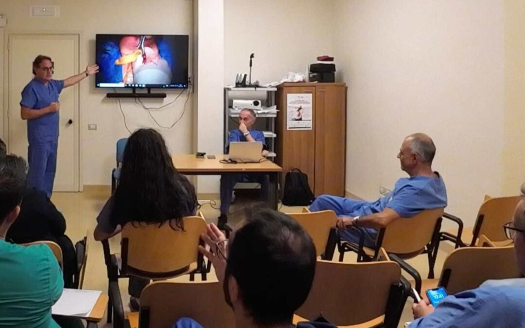 Antonini as Lecturer at the University of Bari