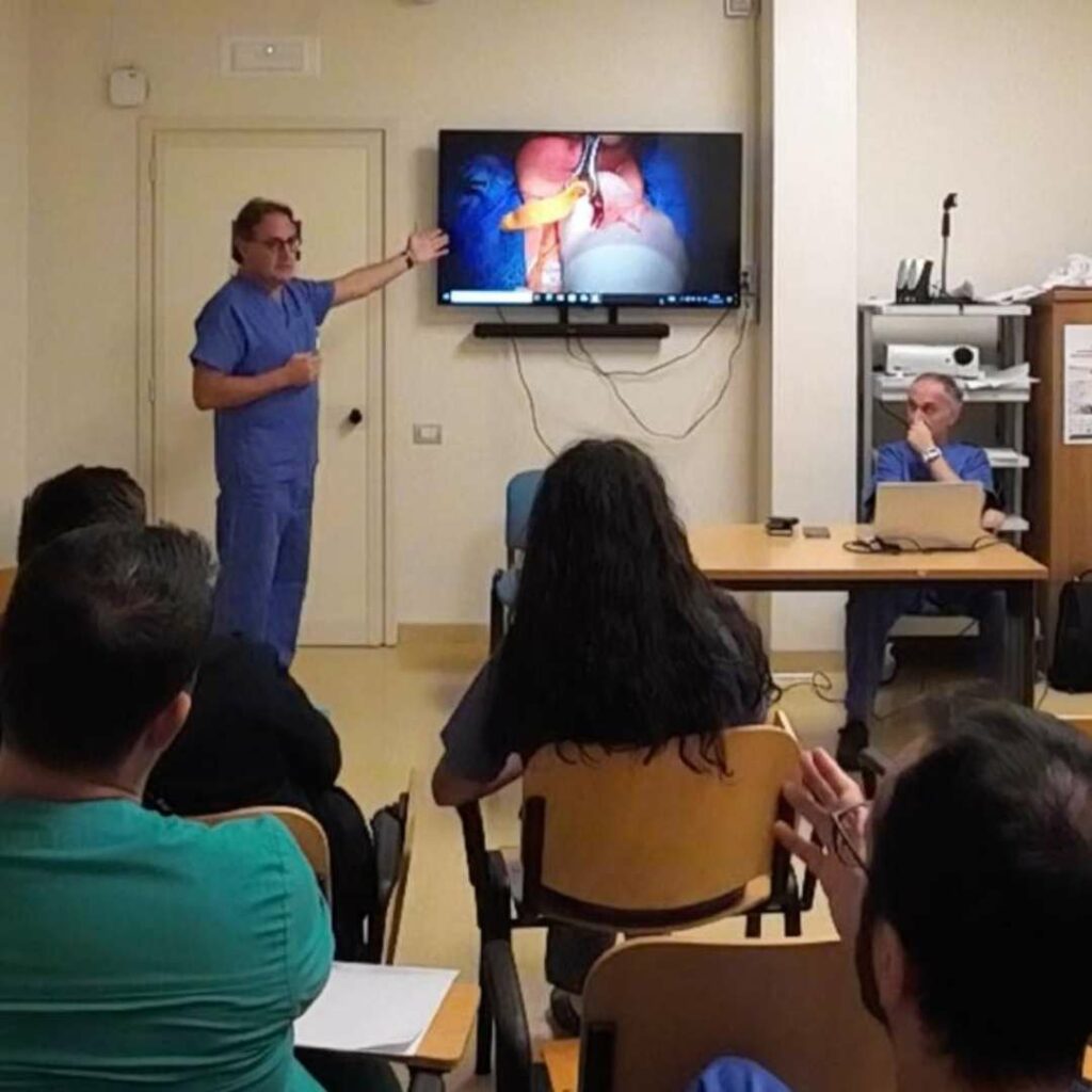 Antonini as Lecturer at the University of Bari: A Masterclass on Hydraulic Penile Implants