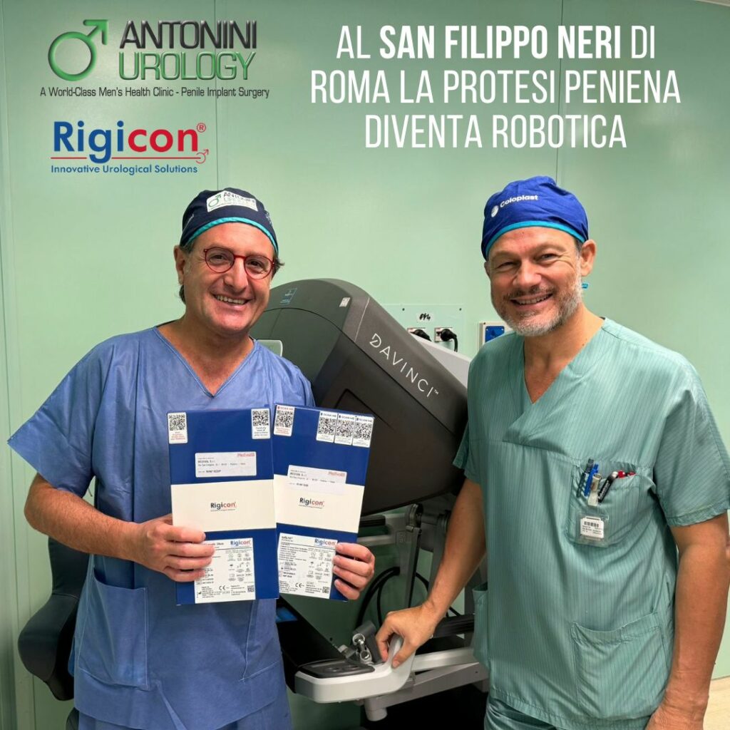 Al San Filippo Neri di Roma la protesi peniena diventa robotica: Intervista doppia ai dottori Martini e Antonini