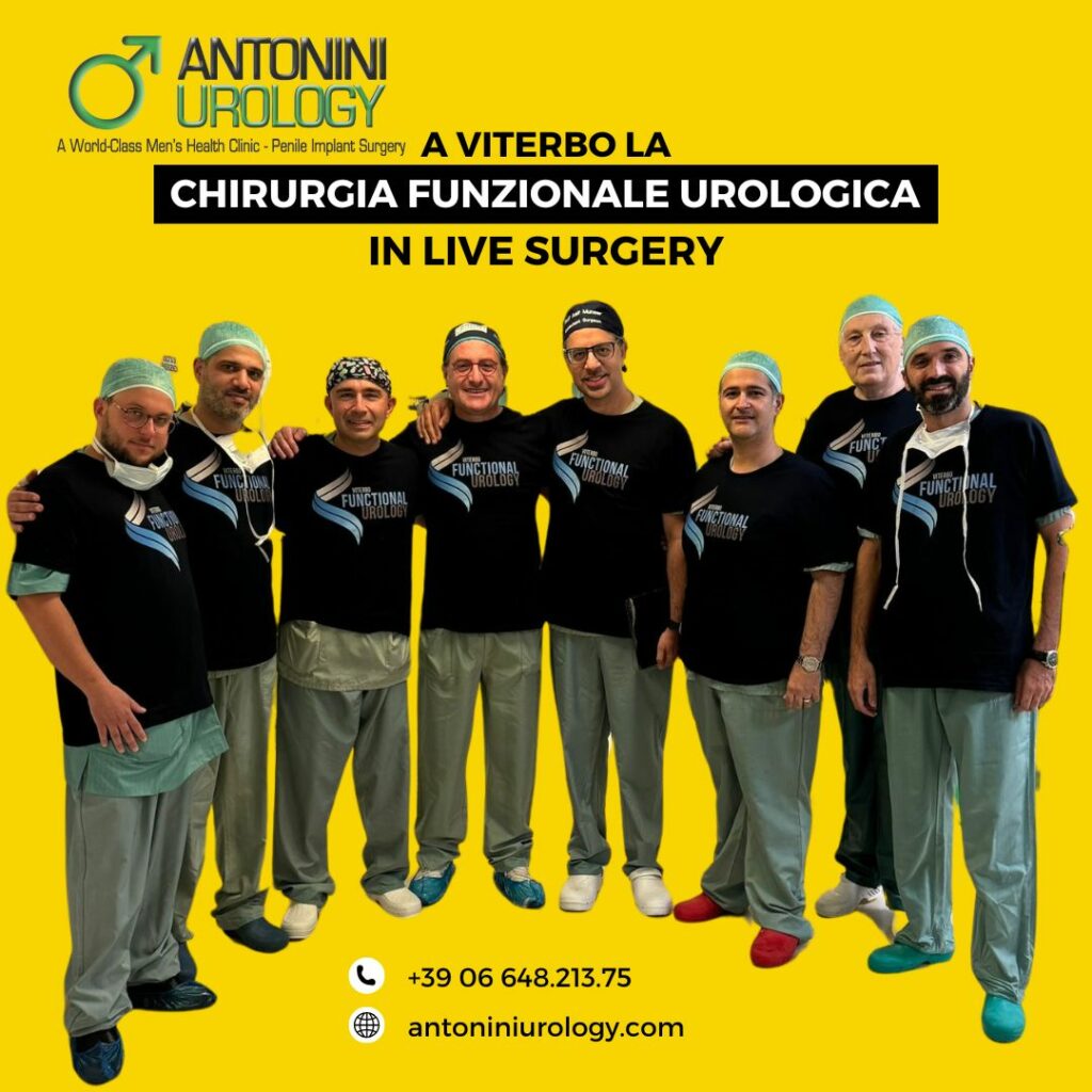 In Viterbo, Functional Urological Surgery in Live Surgery